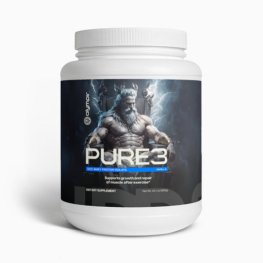 Pure3 100% Whey Protein Isolate (Vanilla)